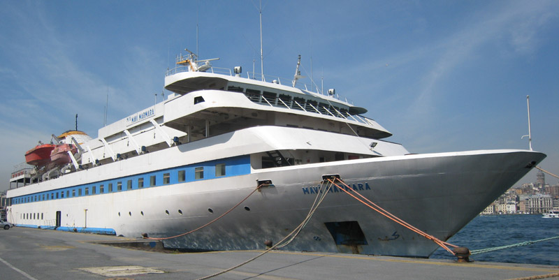 Mavi Marmara, kapal yang digunakan Kafilah Freedom Flotilla menuju Gaza. Foto: Sahabatalaqsha.com & Hidayatullah.com
