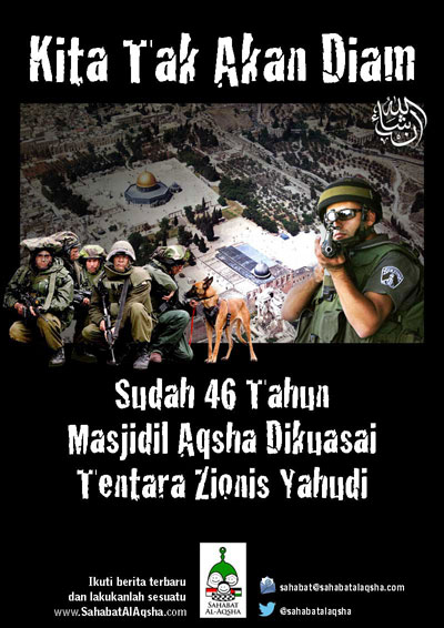 Desain poster: Sahabat Al-Aqsha