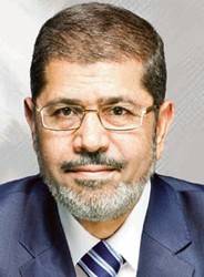 Presiden Mesir Muhammad Mursi. foto: Amwal Al-Ghad