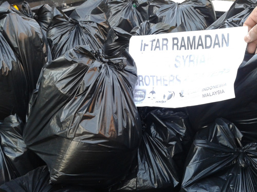 Sebaik yang kita mampu. Semoga berkahnya mengalir ke Indonesia juga. foto: Sahabat Suriah/Sahabat Al-Aqsha/Radio Rodja/HALUAN/Al-Sarraa