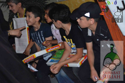 Calon-calon Mujahidin insya Allah.  foto: Sahabat Suriah/HALUAN/Al-Sarraa