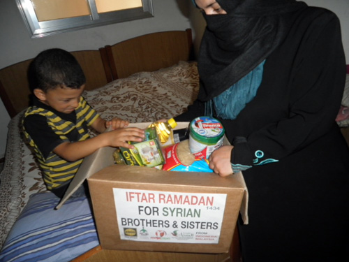 Ya Allah, terima kasih atas persaudaraan yang indah ini. foto: Sahabat Suriah/Sahabat Al-Aqsha/Radio Rodja/HALUAN/Al-Sarraa