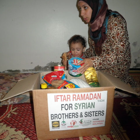 Ya Rabb, terima kasih... foto: Sahabat Suriah/Sahabat Al-Aqsha/Radio Rodja/HALUAN/Al-Sarraa