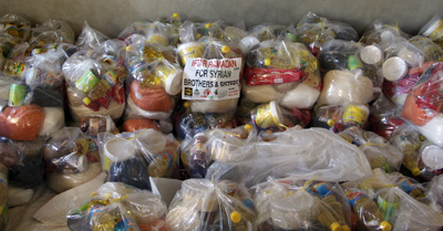 Semoga Allah lipatgandakan kekuatan dan pahalanya untuk semua yang terlibat. foto: Sahabat Suriah/Sahabat Al-Aqsha/Radio Rodja/HALUAN/Al-Sarraa