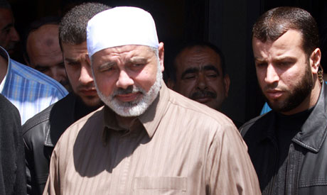 Perdana Menteri Palestina Ismail Haniyah. foto: Ahram