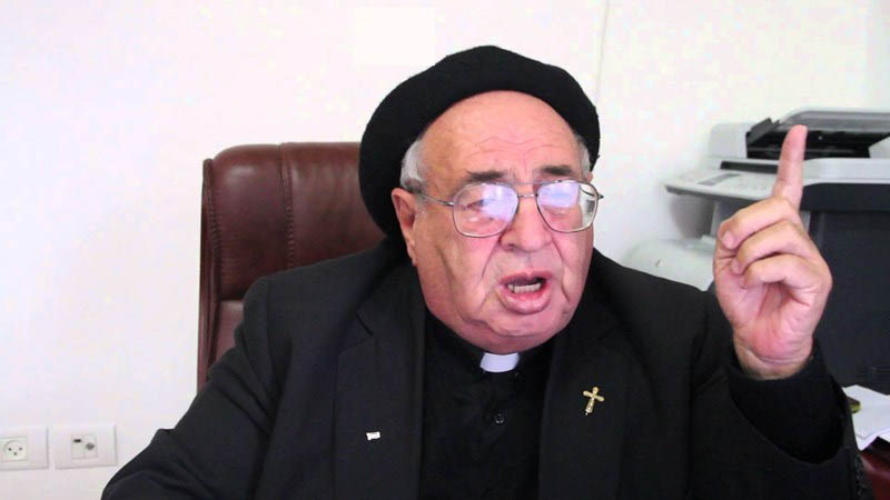 Pastor Manuel Musallam dari Gereja Katolik Gaza. Foto: PIC