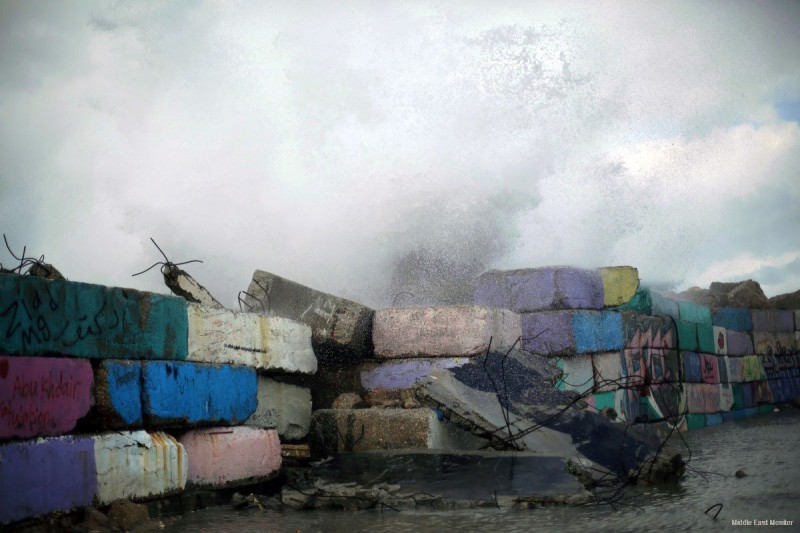 Hujan deras memengaruhi seluruh Palestina terjajah selama tiga hari terakhir ini. Foto: Mohammed Asad/MEMO 