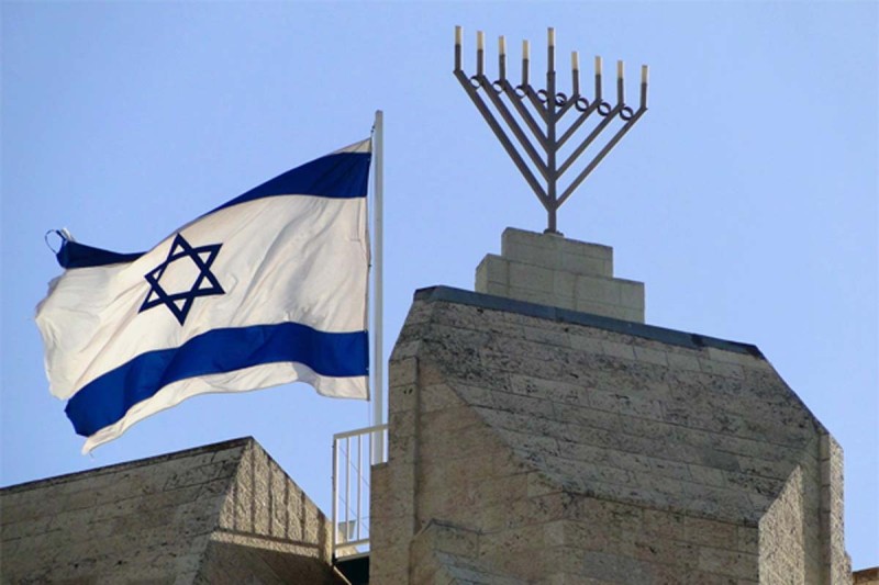 Bendera ‘Israel’. Foto: Middle East Monitor