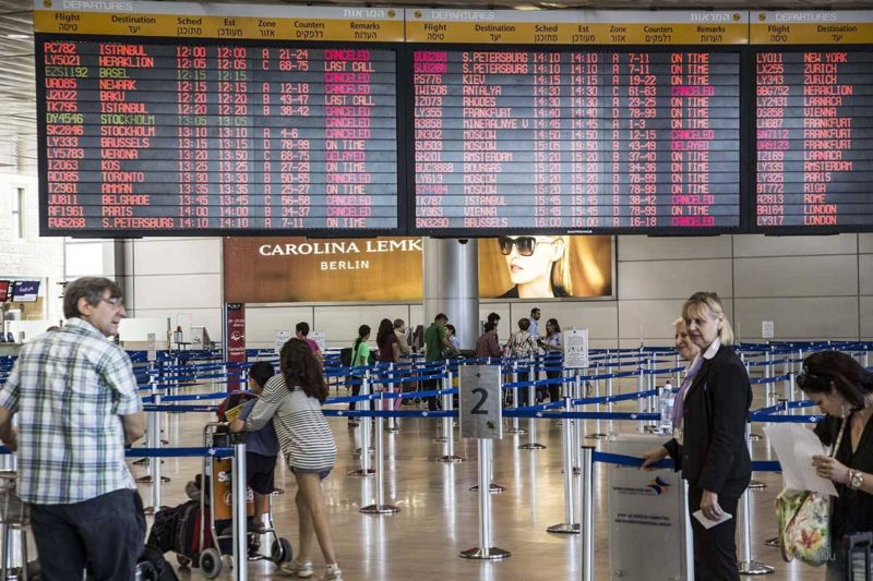 Bandara Ben Gurion di ‘Israel’. Foto: Dokumentasi MEMO