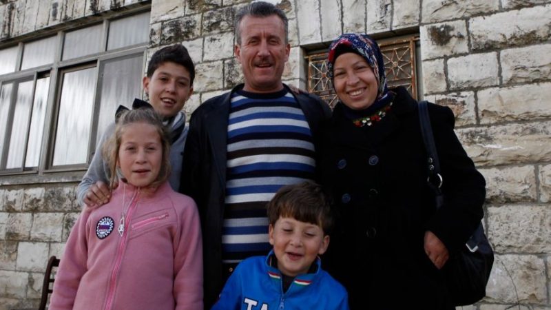 Keluarga Tamimi. Foto: Alex Levac