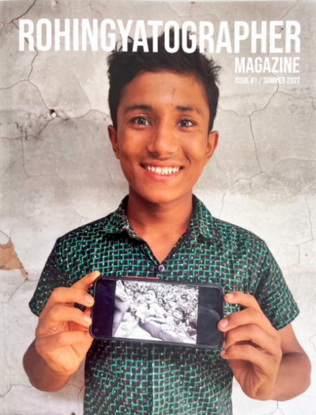 Sampul depan Majalah Rohingyatographer [Sahat Zia Hero Anra Rohingya (We Are Rohingya)]